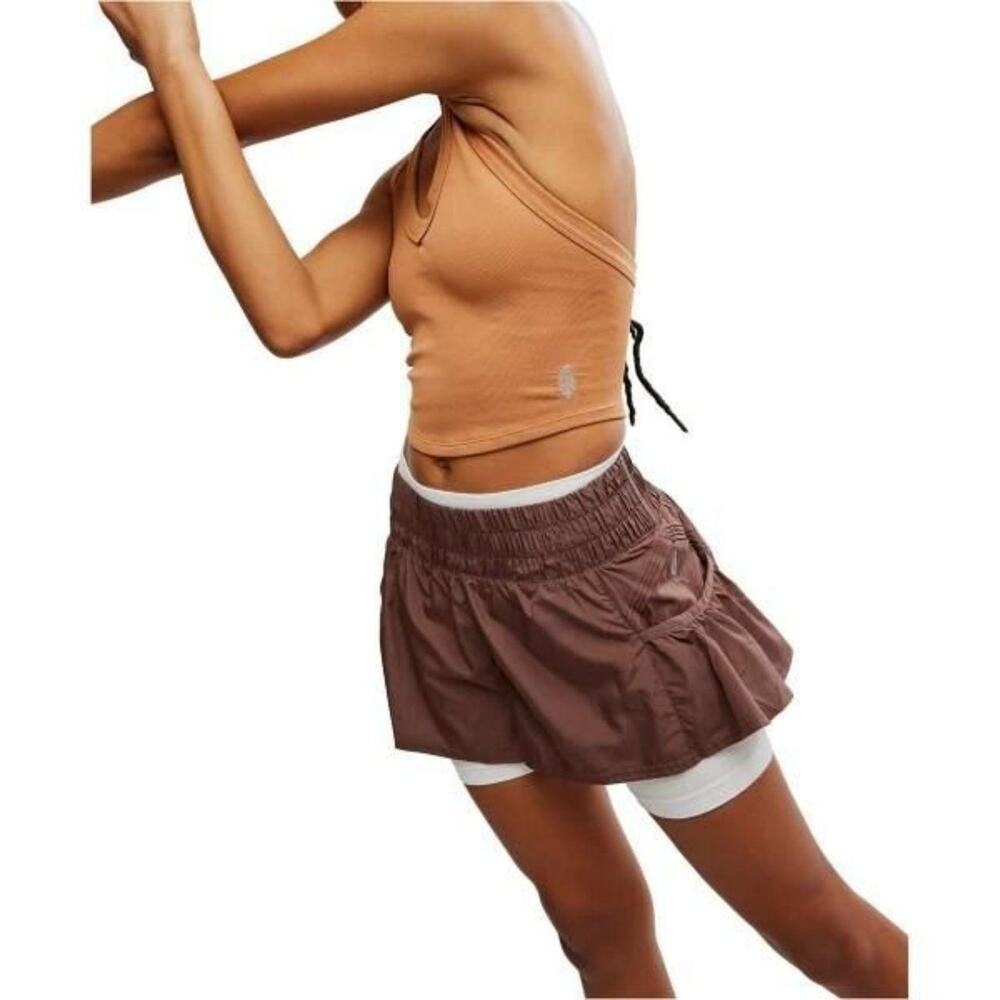 Free People Movement All Clear V-Neck Tank Top | Color Twig | Size XS/S